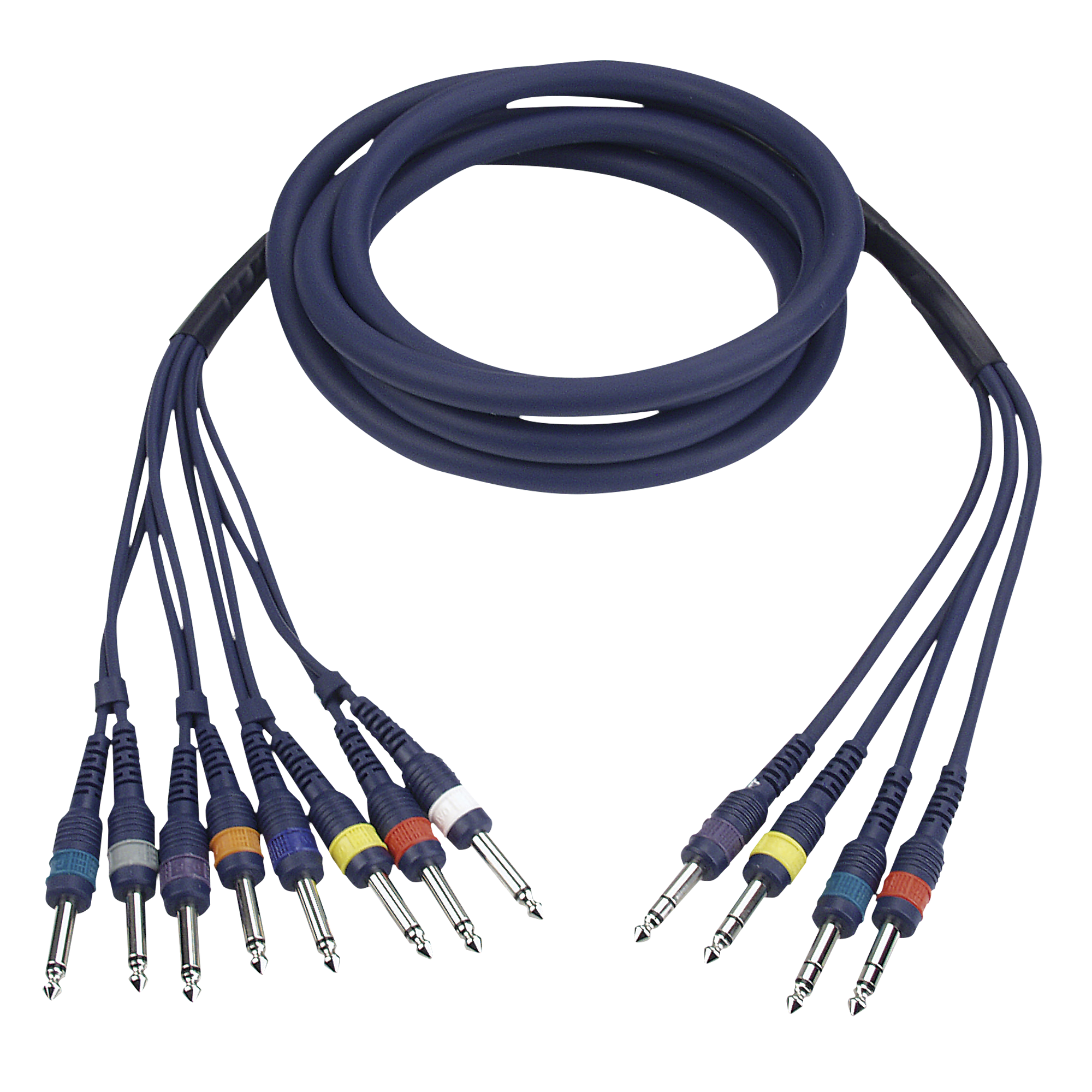 DAP FL69 - 8 Jack mono to 4 Jack stereo 3 m