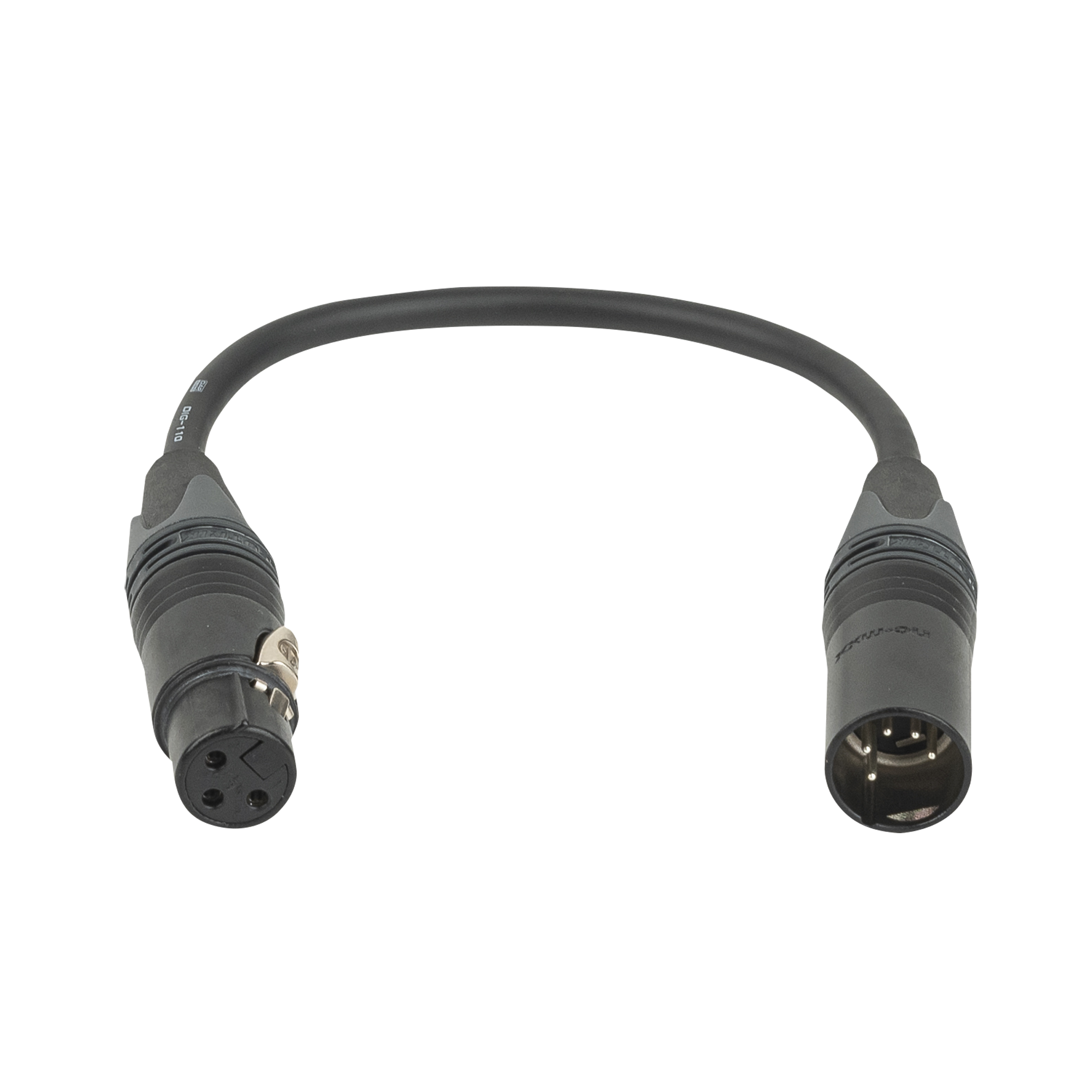 DAP Adattatore DMX Neutrik 3-pin femmina a 5-pin maschio
