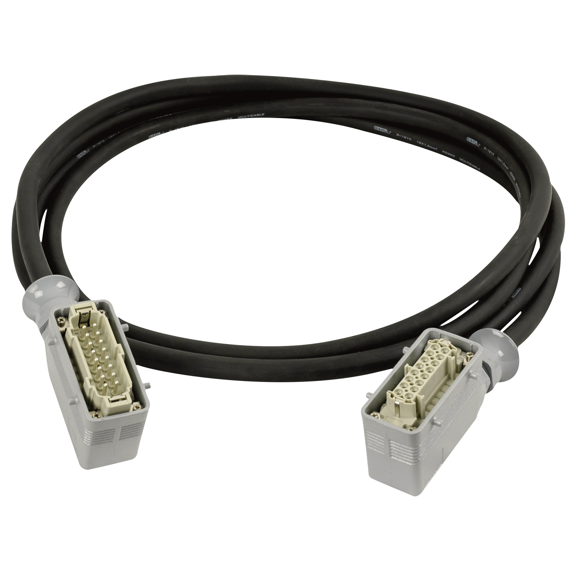 DAP Power Multicable 16 Pin Male-Female, 16 x 1.5 mm²