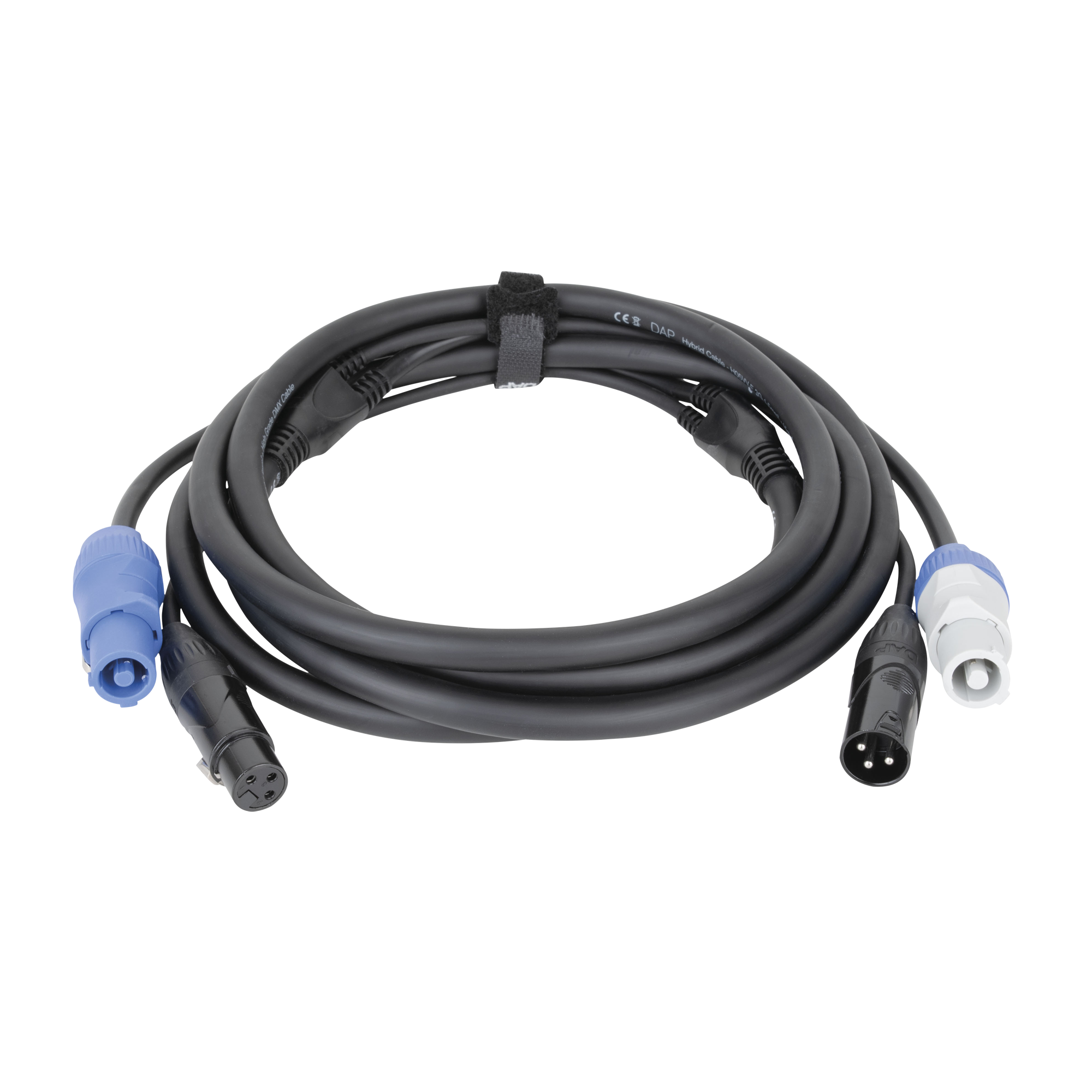 DAP FP20 Hybrid Cable - Power Pro & 3-pin XLR - DMX /  Power