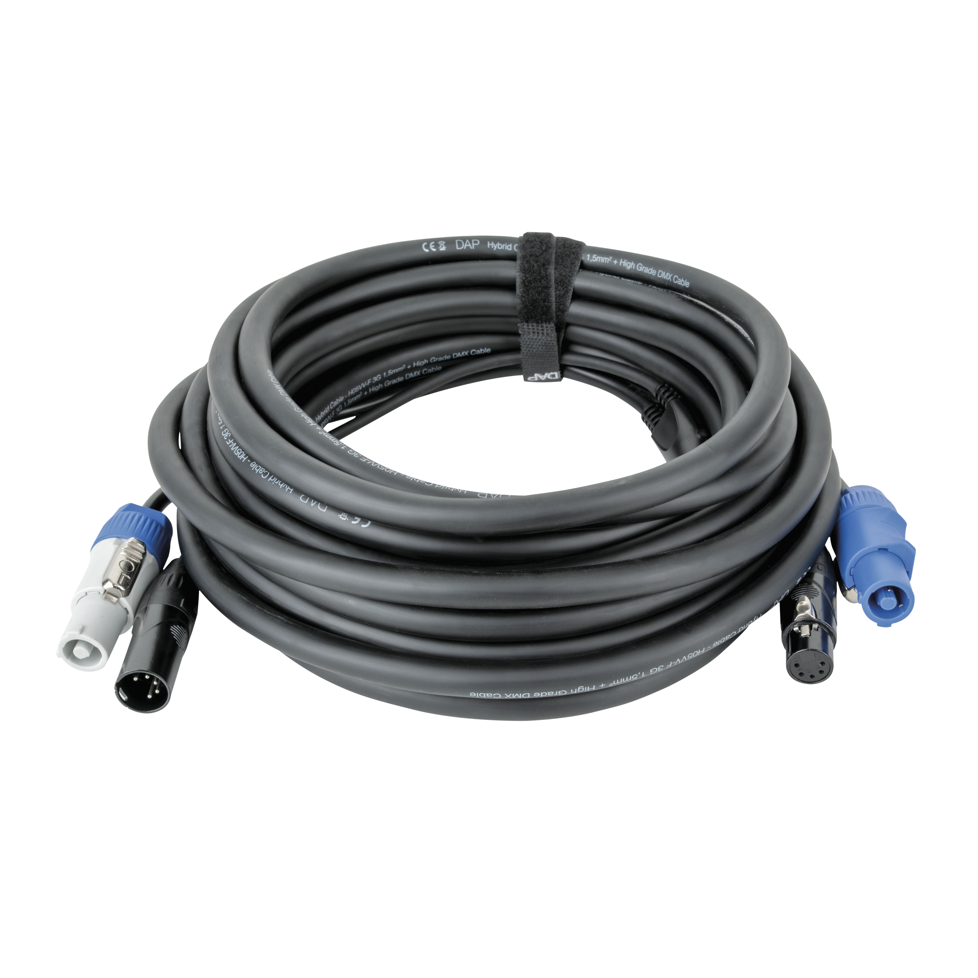 DAP FP21 Hybrid Cable - Power Pro & 5-pin XLR - DMX / Power