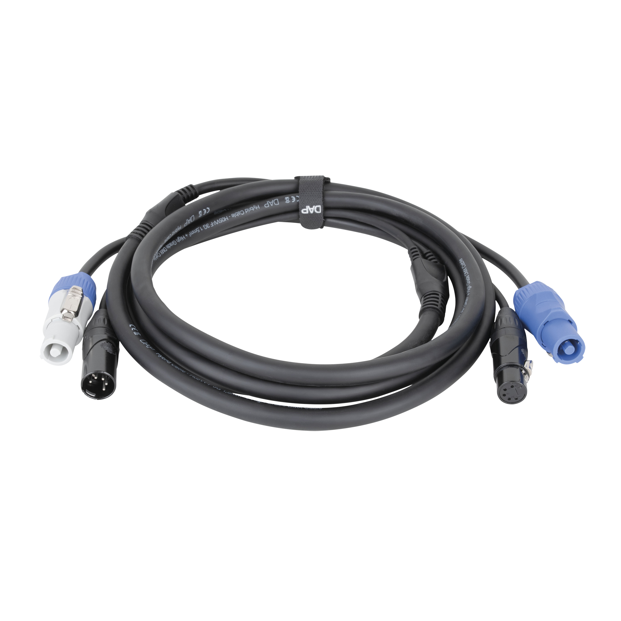 DAP FP21 Hybrid Cable - Power Pro & 5-pin XLR - DMX /  Power