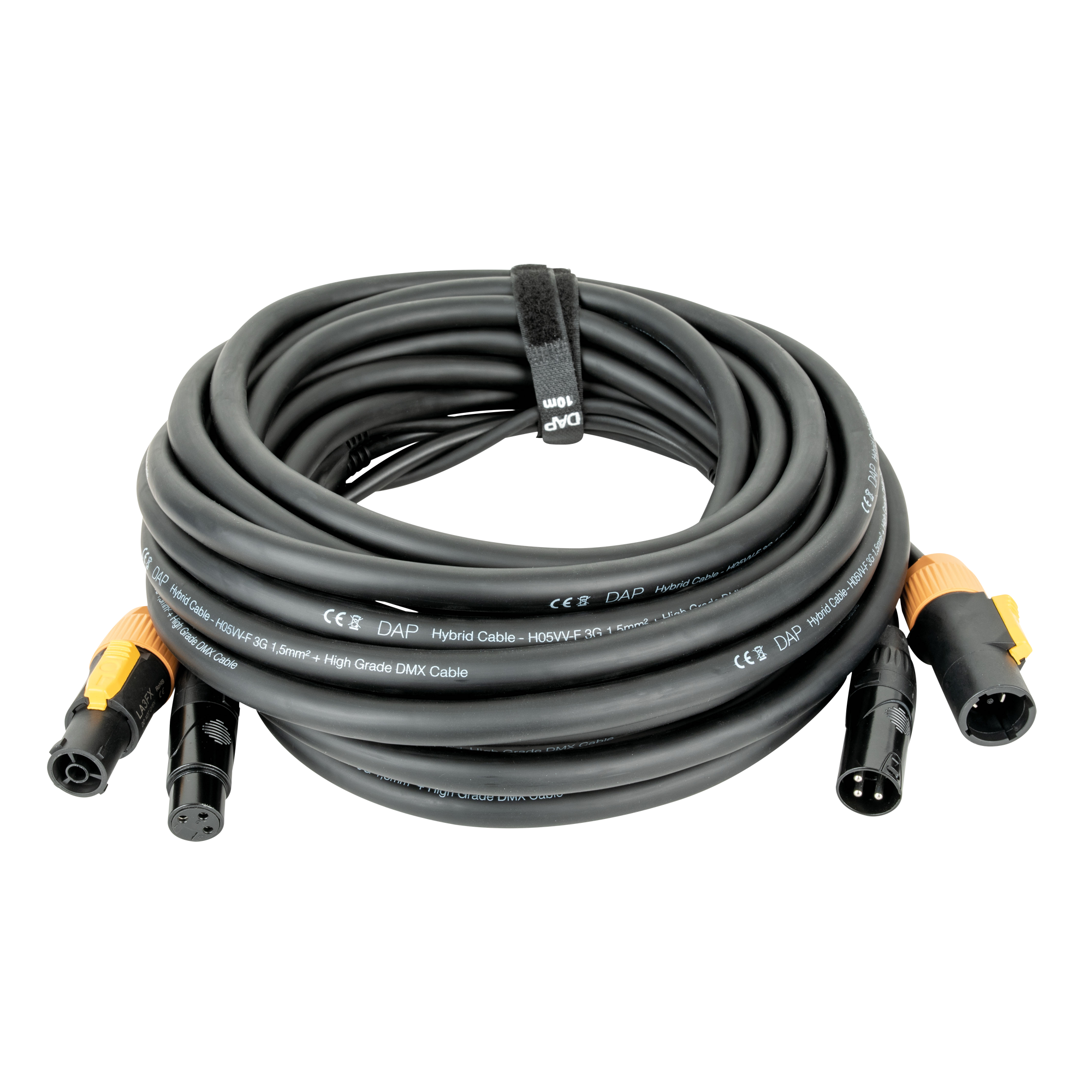 DAP FP22 Hybrid Cable - Power Pro True & 3-pin XLR - DMX / Power