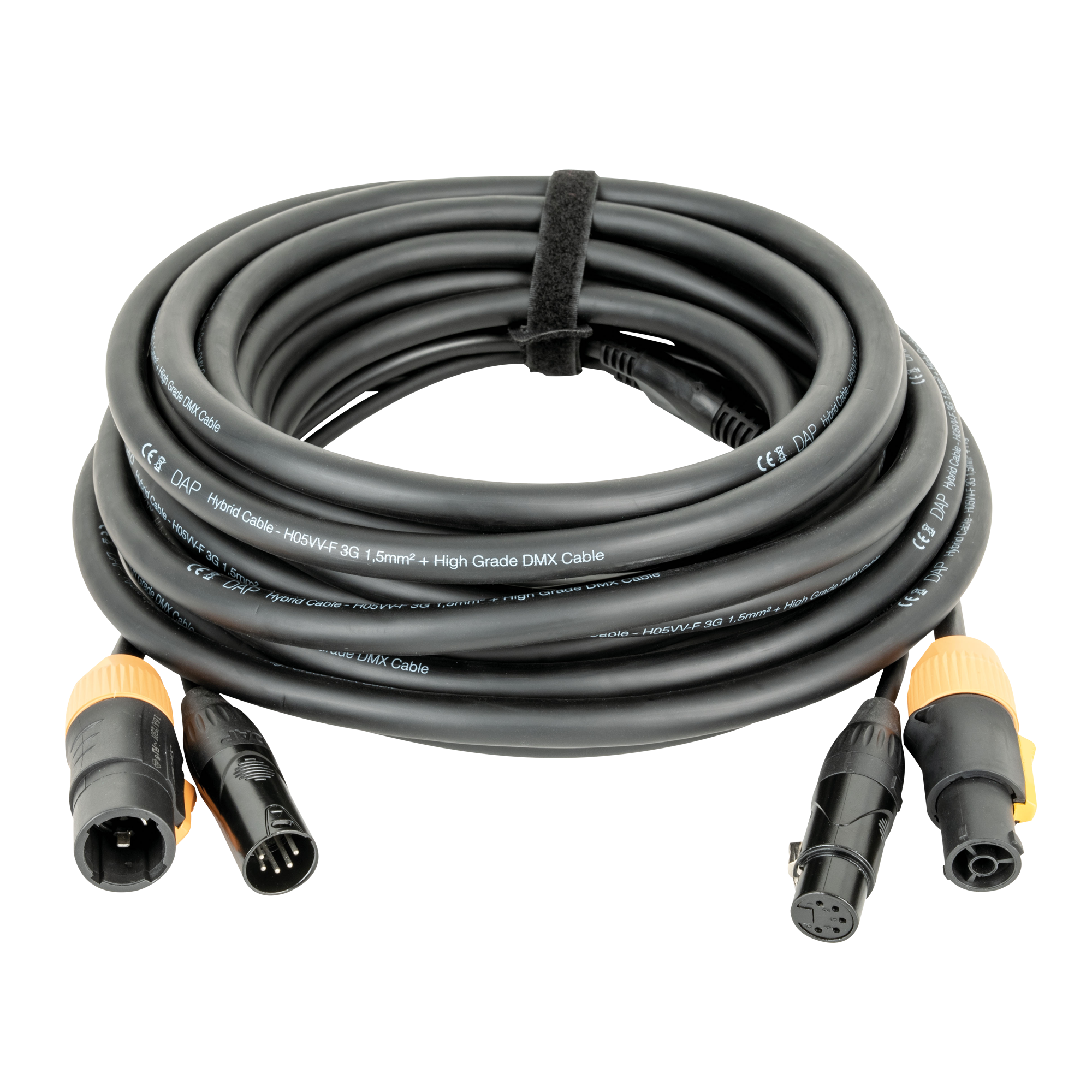 DAP FP23 Hybrid Cable - Power Pro True & 5-pin XLR - DMX / Power
