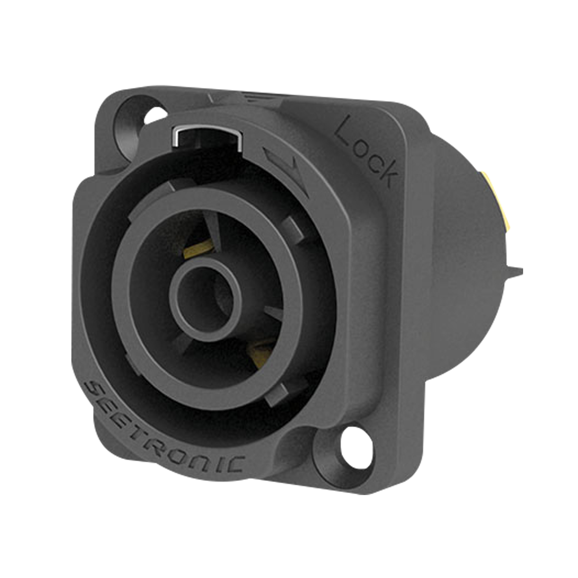 SEETRONIC Connettore per telaio uscita Power Pro True - femmina - misura D
