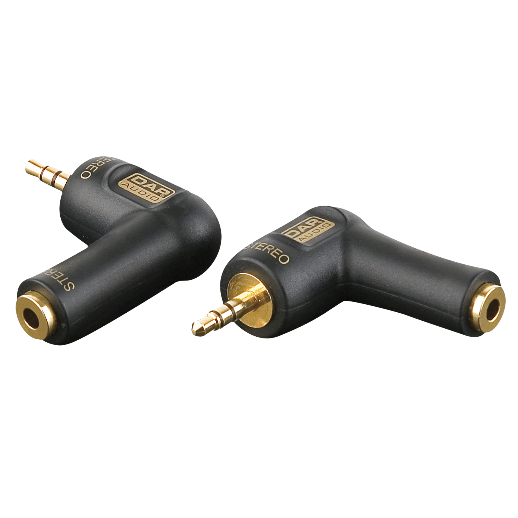 DAP XGA08 - mini-jack/M stereo to mini-jack/F - 90°